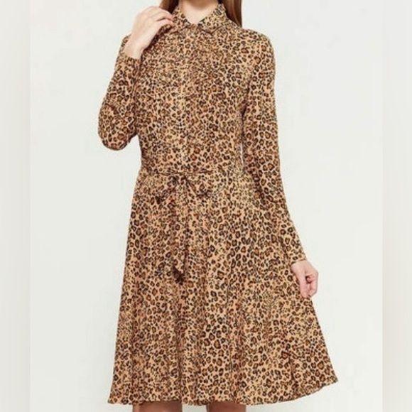Nanette Lepore leopard print dress - Picture 1 of 7